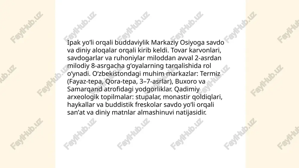 oʻzbekistonda buddaviylik dinining tarixiy ildizlari - Page 4