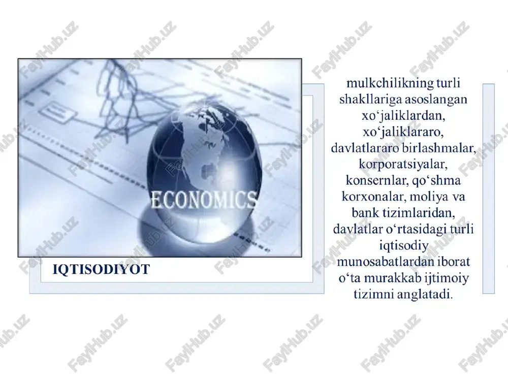 iqtisodiyot fanining predmeti va o'rganish usullari - Page 4