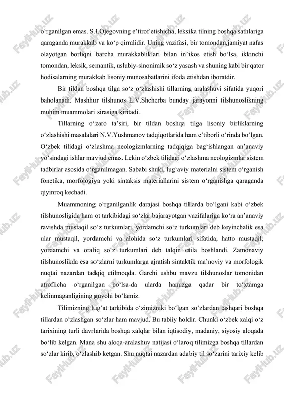 h, olti, sakson, tuqson, yuz, ming (sonlar), men, sen, u, biz, siz, ular, qanday, qachon (olmoshlar), kelmoq, bormoq, turmoq, qaramoq, olmoq (fe'llar), ildam, erta, indin, ilgari (ravishlar) kabilar misol bo‘la oladi. mazkur so‘zlarning ba'zilari fonetik jihatdan yoki talaffuz qilinishiga ko‘ra farq qilishi mumkin. lekin shunday bo‘lsa-da, ularning kelib chiqish asosi birdir. o‘zbek tilining o‘z ichki imkoniyatlari, qonun-qoidalari asosida yaratilgan so‘zlar o‘zbekcha so‘zlar deb yuritiladi. o‘zbekcha so‘zar quyidagi yo‘llar asosida yaratiladi: 1. asli o‘zbekcha so‘zlarga shu tilga oid qo‘shimchalarni qo‘shish orqali yasalgan so‘zlar. bunda –chi, -ma, -lik, -gich, -im singari o‘zbekcha qo‘shimchalar vositasida yasama so‘zlar hosil qilinadi: suvchi, terimchi, o‘quvchi, o‘qituvchi, boshlovchi, kesma, terlama, boshqarma, qorishma, bosma, otalik, onalik, bolalik, yaxshilik, yomonlik, suzgich, muzlatgich, o‘g‘itlagich, sovitgich, terim, yig‘im, bo‘lim va boshqalar. 2. boshqa tillardan kirgan so‘zlarga o‘zbekcha qo‘shimchalarni qo‘shish orqali yasalgan so‘zlar. bunda o‘zbekcha so‘zar quyidagicha hosil qilinadi: 1) tojikcha so‘zlarga o‘zbekcha qo‘shimchalarni qo‘shish asosida yaratiladi: jangchi, mardlik, tanburchi, dutorchi, vayronalik, …