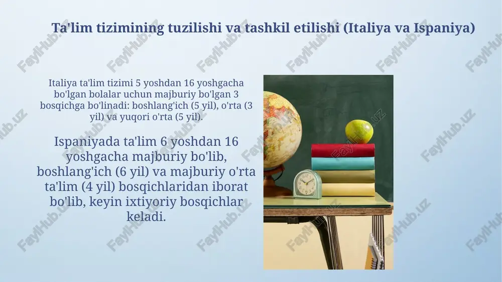 italiya va ispaniyada ta'lim va tarbiya masalalari - Page 4
