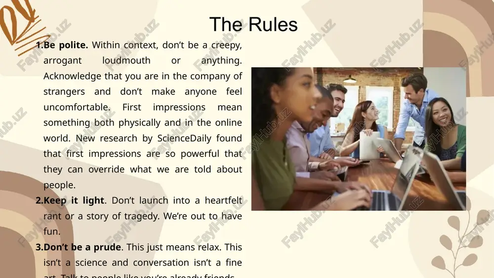 how to start a conversation with anyone - Page 4