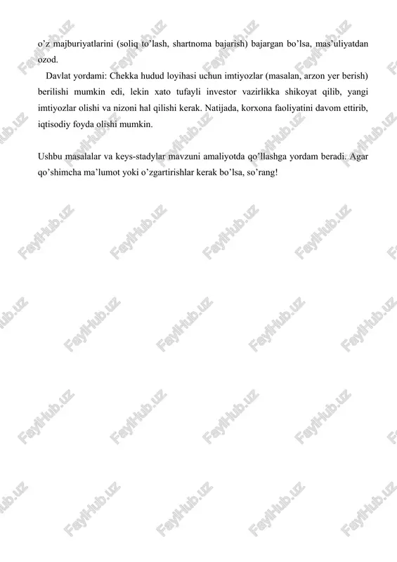 investitsiya faoliyatining me’yoroy-qonuniy bazasi - Page 4