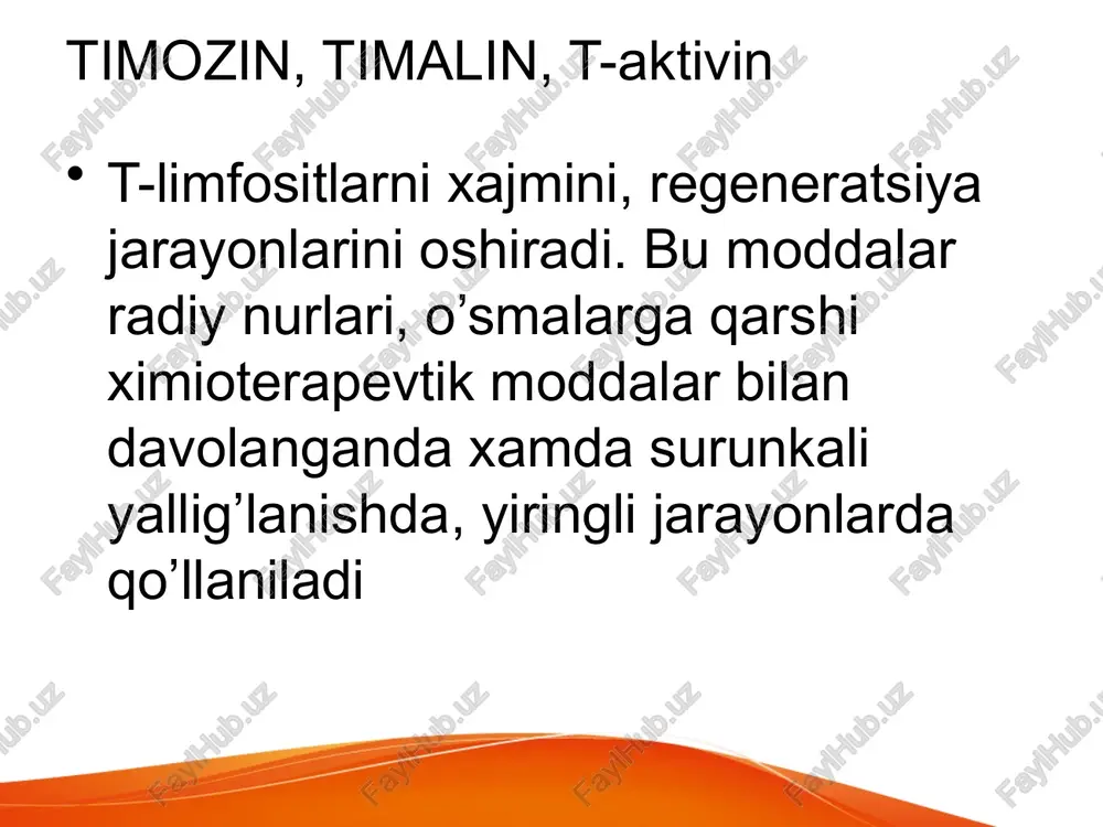 l bo’lishini kamaytiruvchi moddalar-tavegil, gistidin-demidroldan kuchliroq, davomliroq, tinchlantirish, uxlatish, alkigolni ta’sirini kuchaytirish xususiyatiga ega. image1.jpeg image2.jpeg /docprops/thumbnail.jpeg