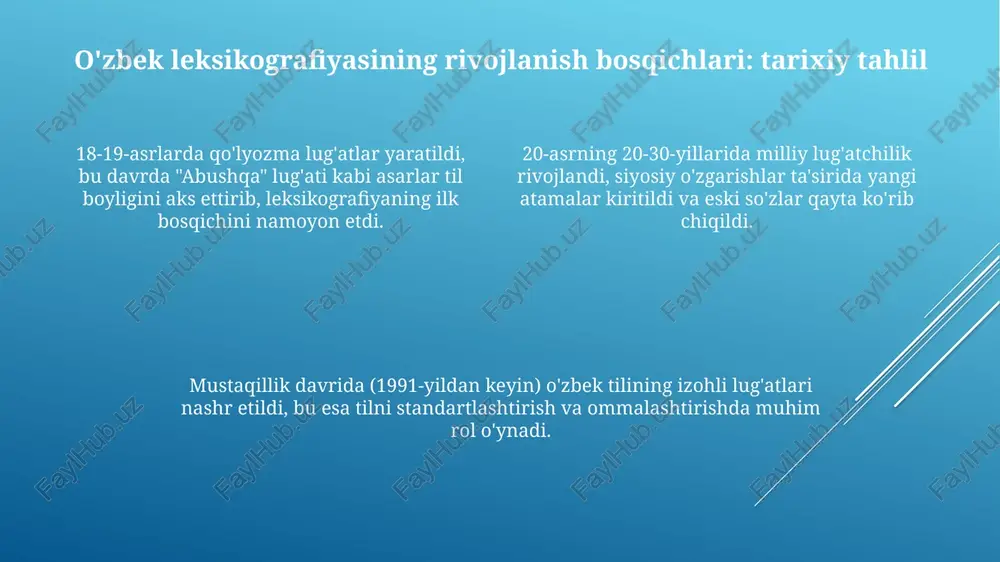 oʻzbek leksikografiyasining taraqqiyoti - Page 4