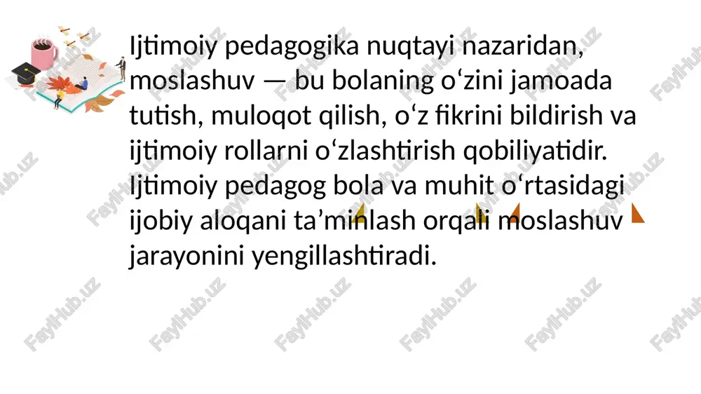 ijtimoiy pedagogika faoliyatida bolalarning moslashuv ko‘nikmalarini shakllantirish - Page 4