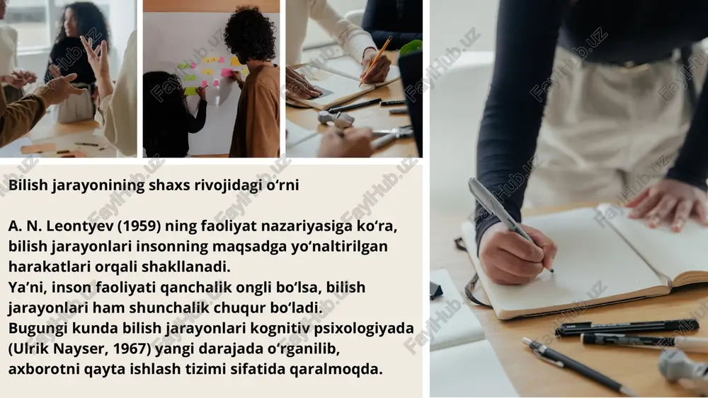 shaxsning psixik bilish jarayonlari - Page 4