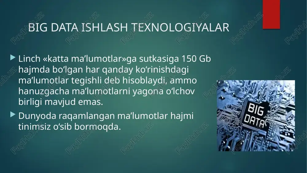 katta ma’lumotlar(big data)ni qayta ishlash texnologiyalari - Page 4