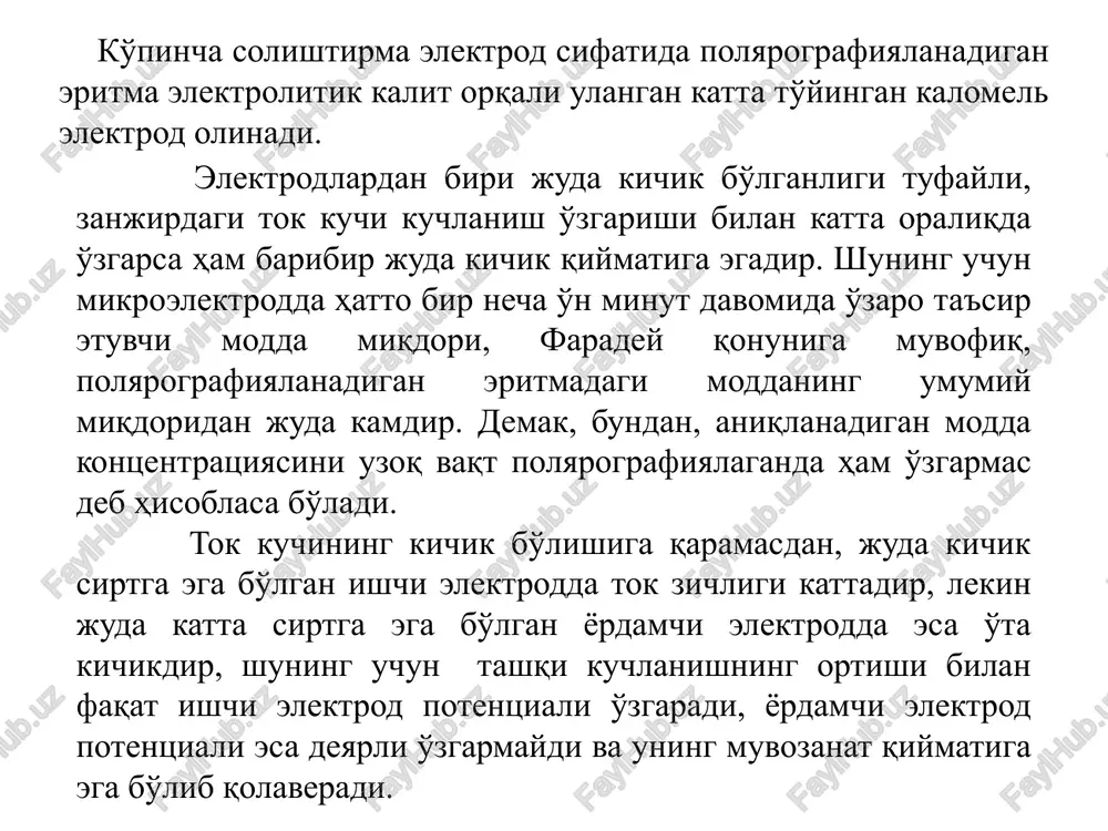 voltamperometriya va polyarografik analiz metodlari - Page 4