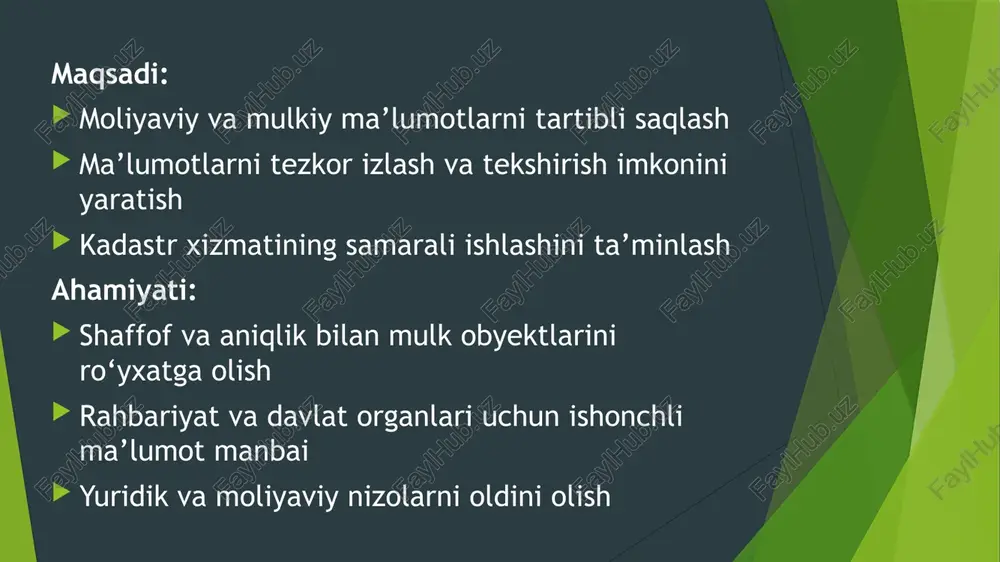kadastrxizmatiishlariningmoliyaviyxujjatlari - Page 4