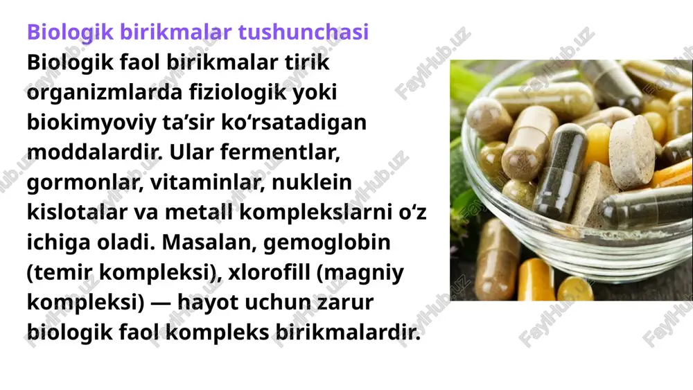 kompleks birikmalar _ biologik faol birikmalar - Page 4