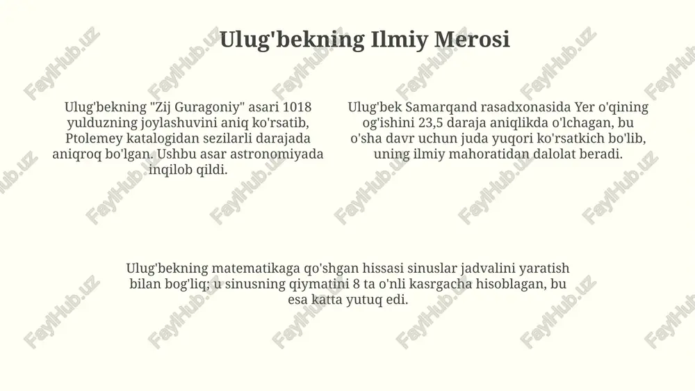 mirzo ulugʻbek – davlat arbobi - Page 4
