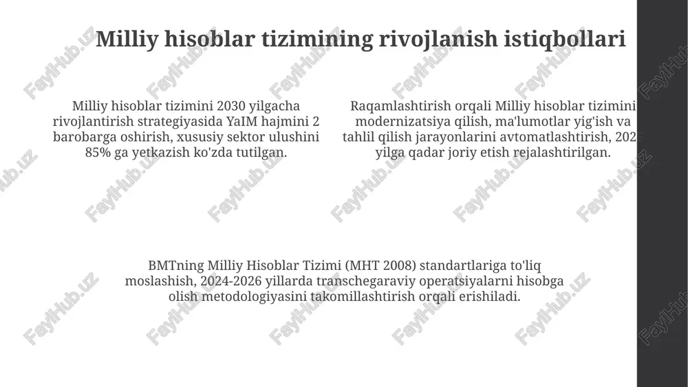 o'zbekistonda milliy hisoblar tizimi - Page 4