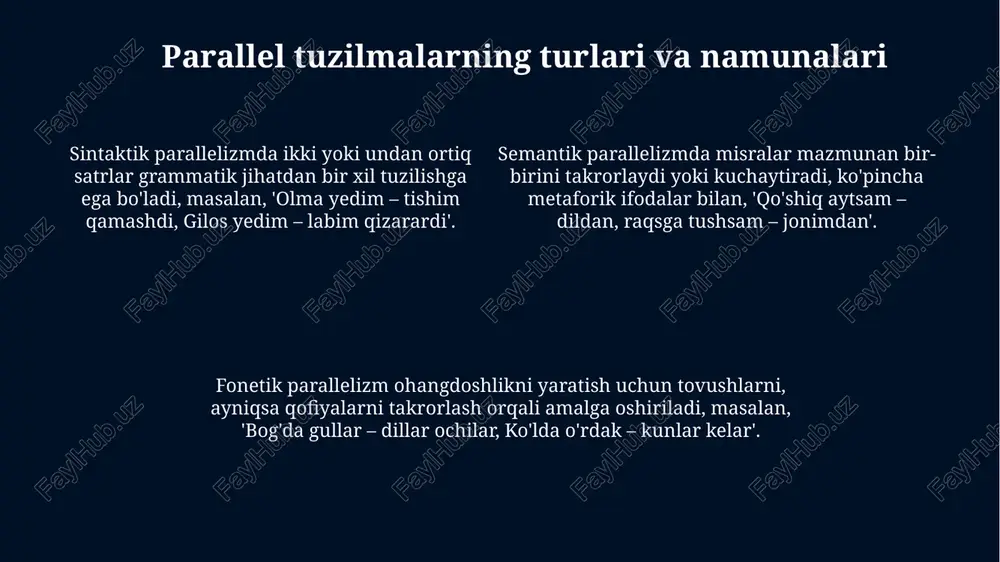 parallelizm in o'zbek xalq qo'shiqlar - Page 4