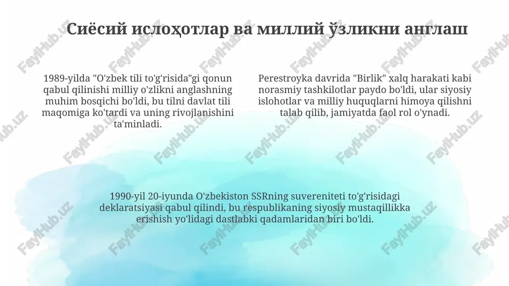 qaytaqurish davrining ijtimoiy-siyoisiy vaziyati - Page 4