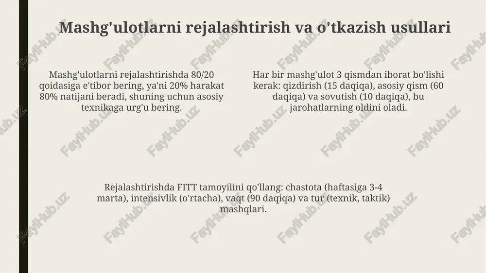 voleybol mashg’ulotlari tashkil etish va o’tkazish - Page 4