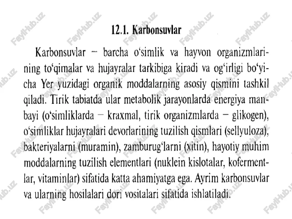 karbonsuvlar monosaxaridlar karbonsuvlar monosaxaridlar - Page 4
