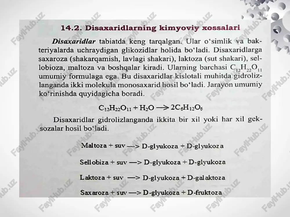 di - va polisaxaridlar. di va polisaxaridlar - Page 4