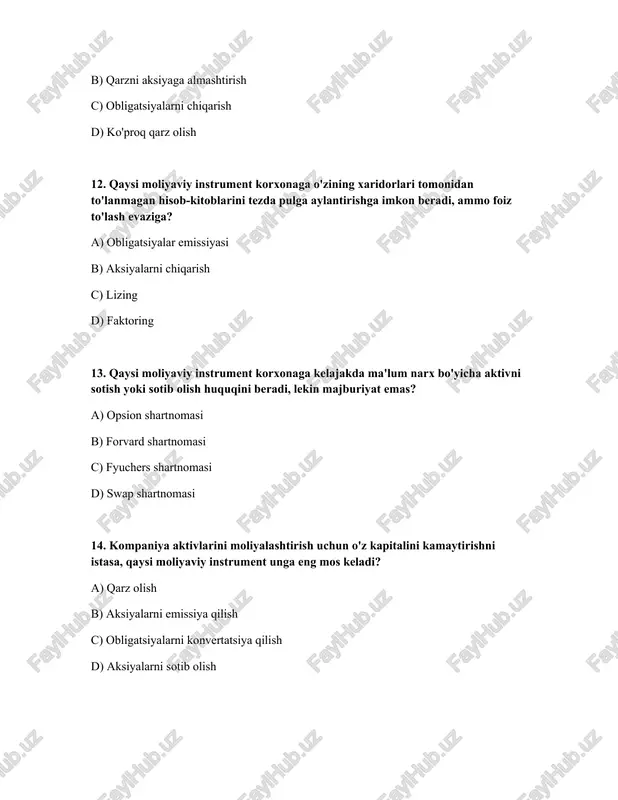 moliyaviy menejmentning insturmentlari - Page 4