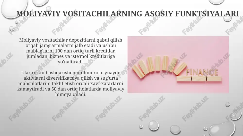 moliyaviy vositachilarning umumiy tarkibi - Page 4