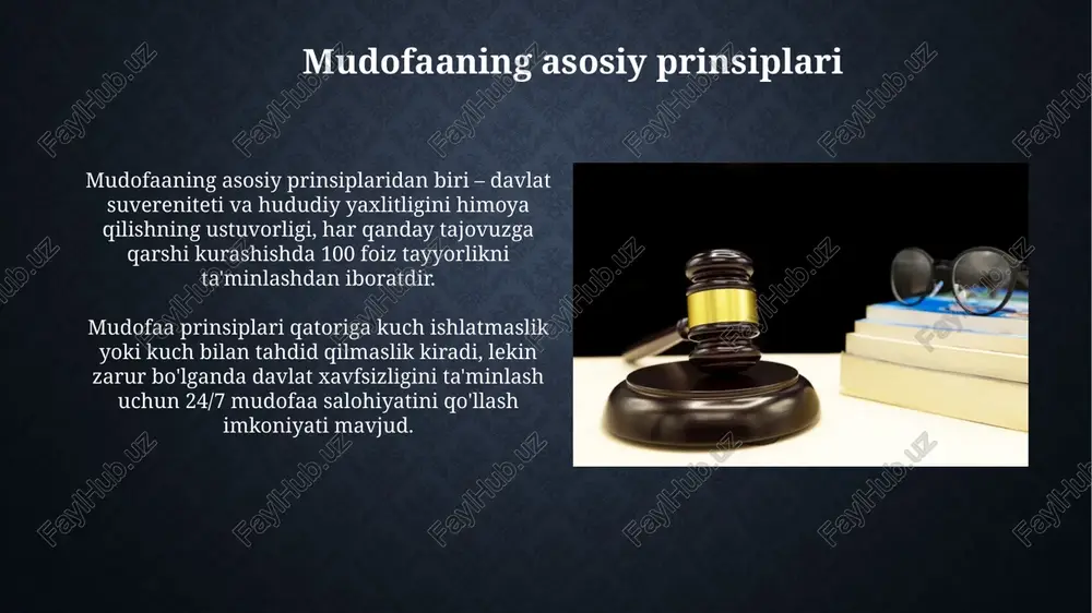 mudofaa to'g'risidagi qonunning umumiy qoydalari - Page 4