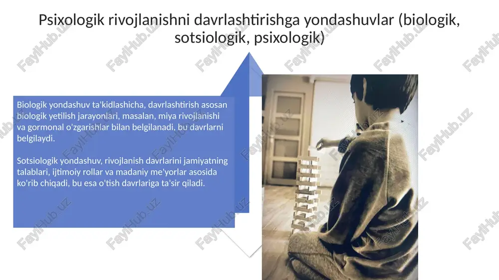 psixik rivojlanish va uni davrlashtirish muammosi - Page 4