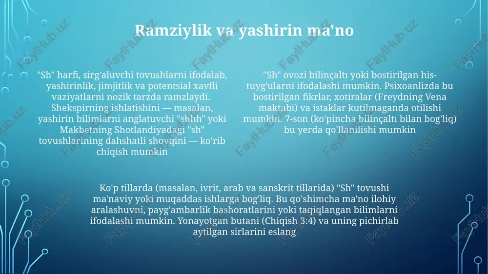 "sh" harfi ta'siri: meros va ta'sir - Page 4