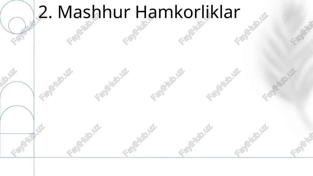a mamlakatni ([hududlar/qit'alar, masalan, markaziy osiyo, yevropa]) qamrab oldi uning merosi [raqam] ta'sis etilgan muassasa/fondlari orqali [shahar/viloyat] va [shahar/viloyat]da ilhom beradi, [raqam] hujjatlashtirilgan asarlari [arxiv/muzey nomi]da ([shahar], [davlat]) saqlanadi isroilovaning hayoti ([tugʻilgan yil] – [vafot etgan yil]), [tugʻilgan shahar/viloyat], [asosiy faoliyat olib borgan shahar/viloyat] va [agar mavjud bo'lsa, vafot etgan shahar/viloyat]da o'tdi 12. xalqaro tan olinish e'tiboringiz uchun rahmat @taqdimot_robot image1.png image2.png image3.png image4.png image5.png image6.png image7.png image8.png image9.png image10.png image11.png image12.png image13.png
