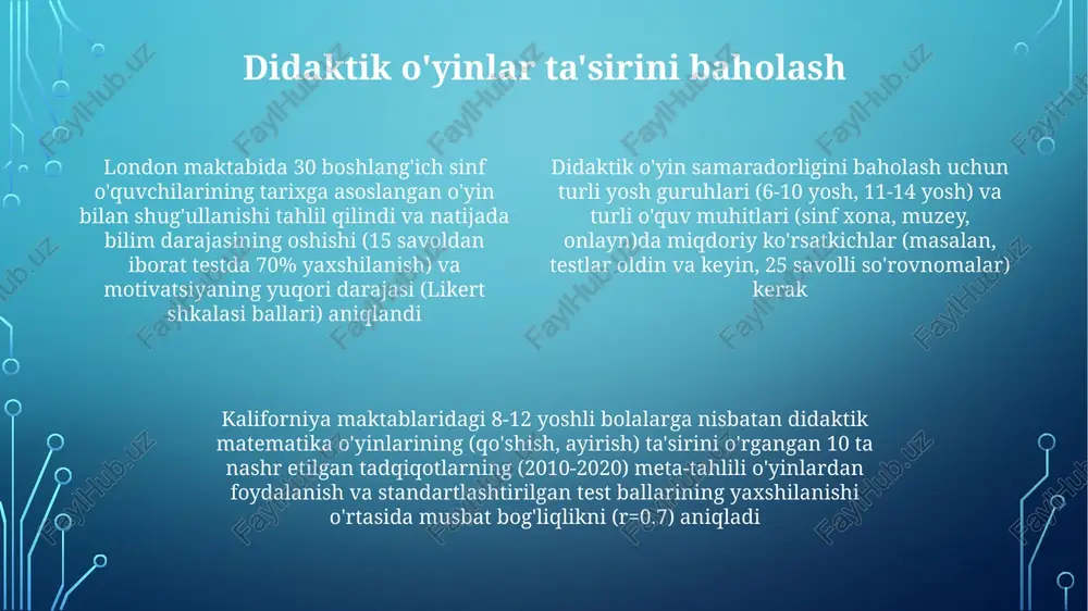 samarali didaktik o'yinlarni loyihalash - Page 4