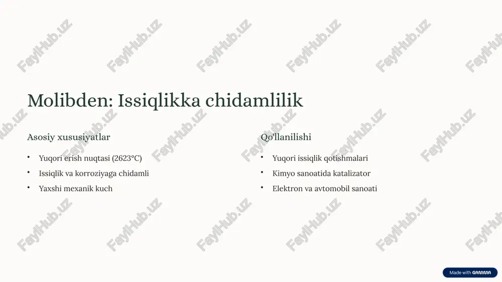 qiyin eriydigan metall va qotishmalar - Page 4