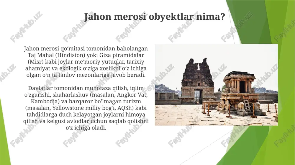 jahon merosi obidalarining ahamiyati - Page 4