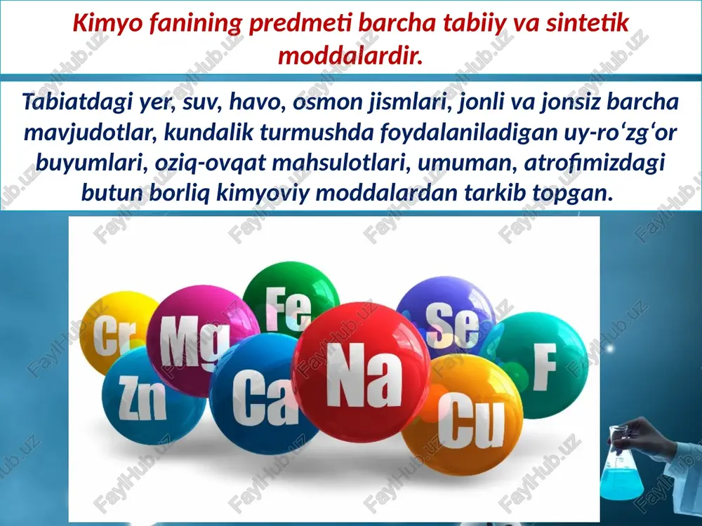 kimyo fani va uning vazifalari fan sifatida rivojlanish tarixi - Page 4