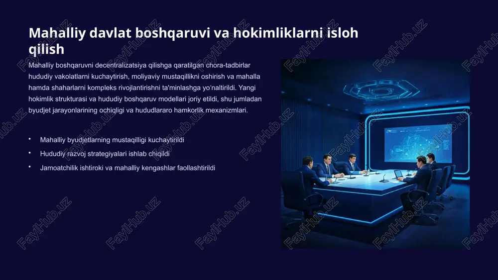 mustaqillik yillarida oʻzbekiston davlat boshqaruvi tizimidagi islohotlar - Page 4
