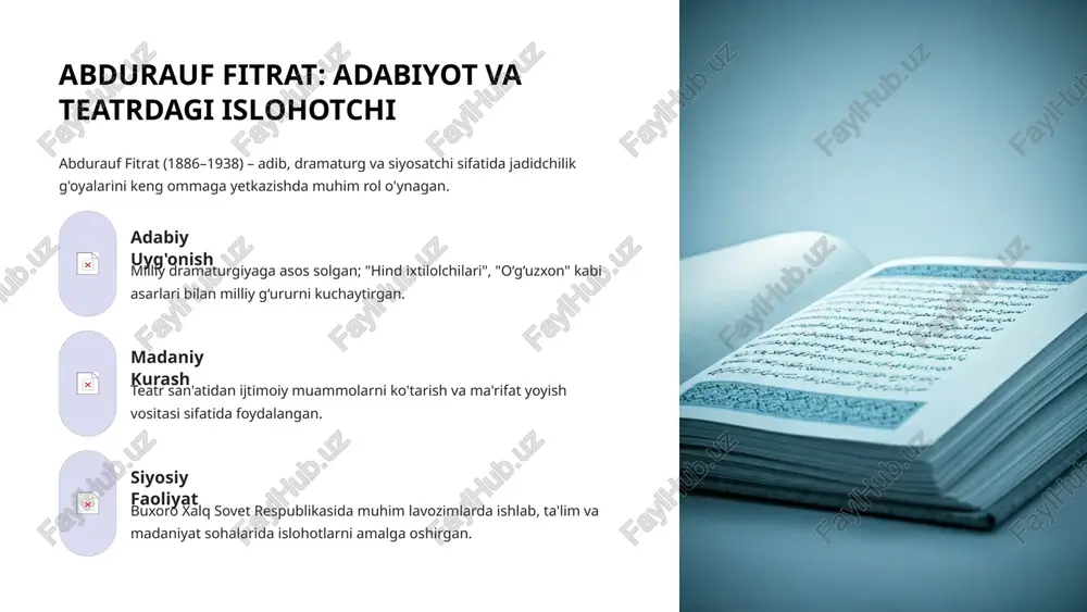 jadid ma'rifatparvarlarining ijtimoiy-ma'naviy hayotdagi o'rni - Page 4