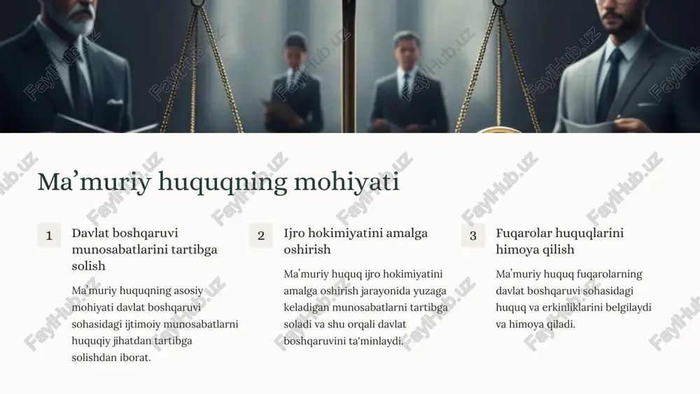 ususiy manfaatlar oʻrtasida muvozanatni saqlashga intiladi. 13 davlat boshqaruvida insonlarning ishtirok eta olishi prinsipi 1 oʻzini oʻzi boshqarish fuqarolar mahalliy oʻzini oʻzi boshqarish organlarida ishtirok etish huquqiga ega. 2 jamoatchilik nazorati fuqarolar davlat organlarining faoliyati ustidan jamoatchilik nazoratini amalga oshirish huquqiga ega. 3 murojaatlar fuqarolar davlat organlariga arizalar, takliflar va shikoyatlar bilan murojaat qilish huquqiga ega. 14 davlat boshqaruvida davlat organlari va mansabdor shaxslarning jamiyat va fuqarolar oldida mas'ulligi prinsipi hisobdorlik davlat organlari va mansabdor shaxslar oʻz faoliyati yuzasidan jamiyat oldida hisobot berishi lozim. javobgarlik davlat organlari va mansabdor shaxslar oʻz xatti-harakatlari uchun javobgar boʻlishlari kerak. shaffoflik davlat organlari va mansabdor shaxslar oʻz faoliyati haqida ma'lumotlarni ochiq e'lon qilishlari lozim. 15 davlat boshqaruvida mutanosiblik prinsipi muvofiqlik davlat organlari tomonidan qoʻllaniladigan choralar huquqbuzarlikning ijtimoiy xavflilik darajasiga mos boʻlishi kerak. adolatlilik qoʻllaniladigan choralar adolatli va asosli boʻlishi lozim. samaradorlik qoʻllaniladigan choralar koʻzlangan maqsadga erishish uchun yetarli boʻlishi kerak. 16 davlat boshqaruvining ochiqligi …