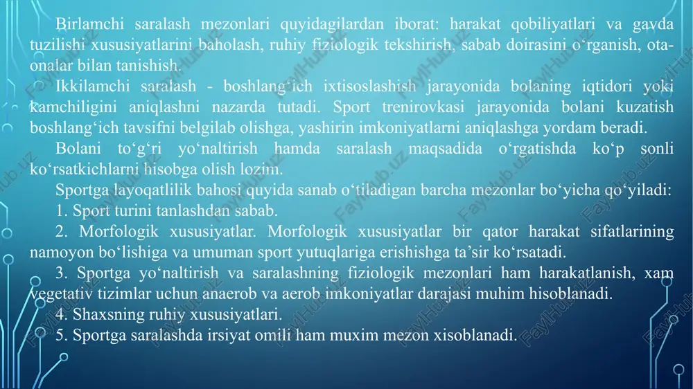 taekvondo sport turida saralash va uning ahamiyati - Page 4