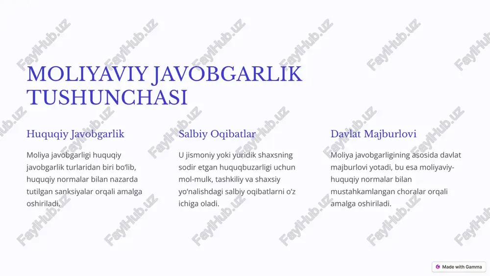 moliyaviy huquqiy javobgarlik - Page 4