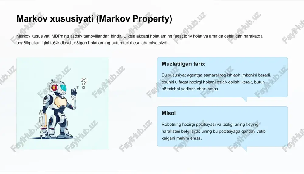 markov qaror jarayonlari (mdp) - Page 4