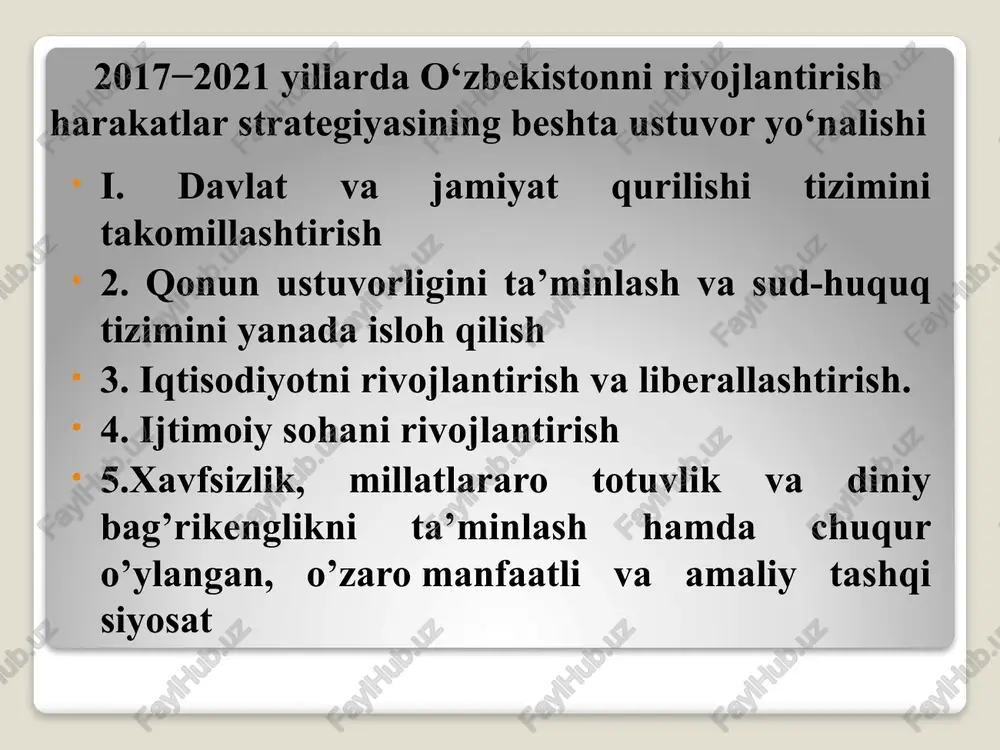 inokonsert zalidagi terrorchilik 200 dan ziyod begunohlar o`limiga sabab bo`lgan. madriddagi yo`lovchi poyezd portlatilishi bularning hammasi qo`poruvchilik harakatlaridir. keyingi yillarda turkiya, falastin, isroil, rossiya, afg`oniston, pokiston, ispaniya va boshqa davlatlarda bir necha marotaba terrorchilik harakatlari sodir etilib, minglab kishilar nobud bo`ldi. 2005 yilning 12-13 may kunlari andijonda “akromiylar” deb atalgan terrorchi guruhlar tashkiloti ko`pgina begunoh odamlar umriga zomin bo`li. ayrim atamalar izohi terror lotincha- qo`rqitish, dahshat, tajovuz, tahlika ma`nolarini bildiradi. terrorizm-raqiblarni zo`ravonlik yol`i bilan yo`q qilish. jamiyatdagi barqarorlikni yo`qotish, aholini qo`rquvga solish. horijiylar arab tilida ajralishganlar ma`nosini bildiradi-islom dini tarixida birinchi ajralib chiqqan tarmoq oqimi. globallashuv-hozirgi dunyoning kompleksli, tizmli birligining o`sishini bildiradi. konfessiya lotincha- diniy, chekoviy tushunchani bildiradi. o`zbekistonda hozir 16 xil konfessiya mavjud. kamikadze yaponcha harbiy uchuvchi- ikkinchi jahon urushida samalyotni dushmanlarga qarshi tashlab halok bo`lgan.hozirgi kunda terrorizmda o`zini-o`zi qurbon qilganlar kamikadze deyiladi. shaxid arabcha guvoh-islomda din yo`lida halok bo`lgan shaxs. hadislarga ko`ra shaxid imonini kofirlarga qarshi urushda halok …