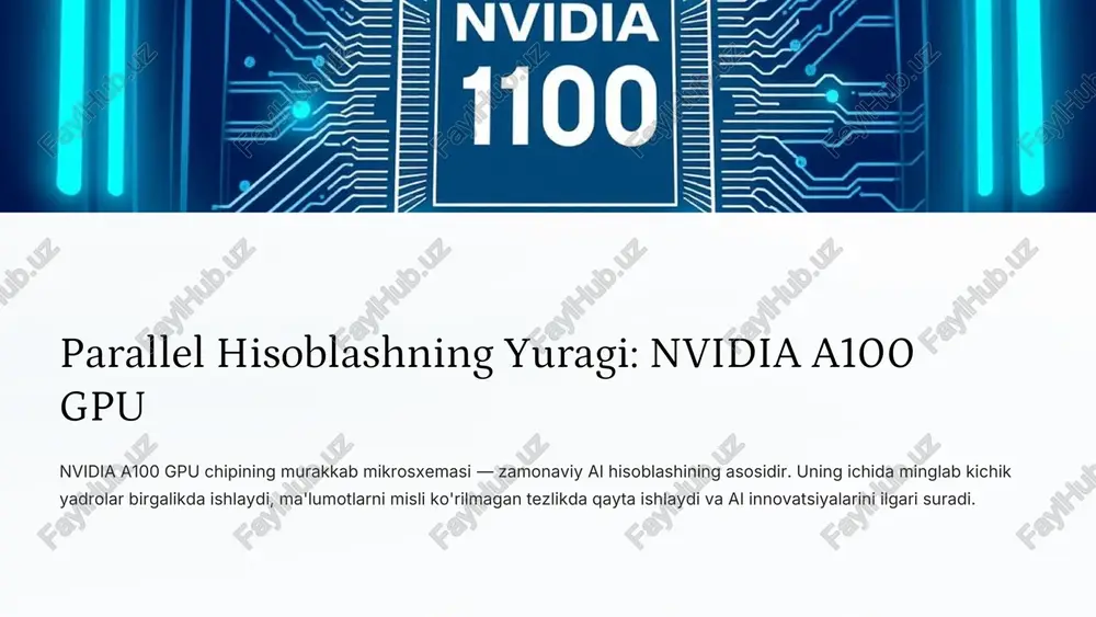 ai algoritmlarini tezlashtirish: gpu, tpu va parallel computing - Page 4