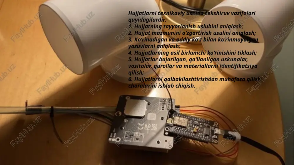 kriminalistik texnika tekshiruvining ob‘ektlari - Page 4