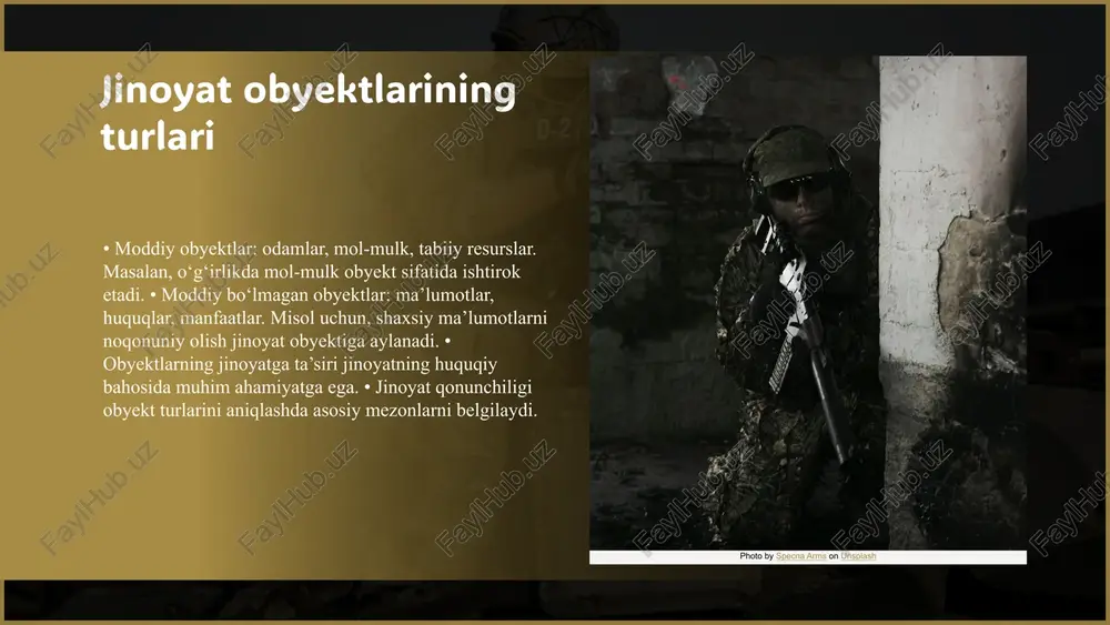 jinoyatning obyekt va subyektlari - Page 4