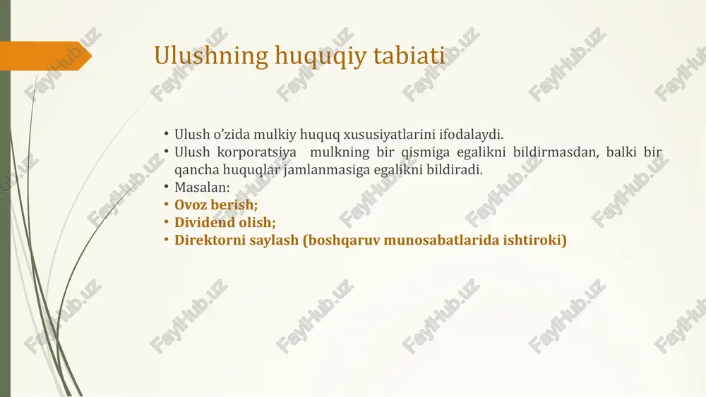 ulushning huquqiy tartibi - Page 4