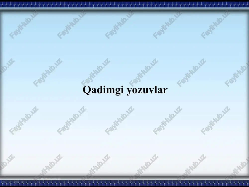 to’nyuquq bitiglari badiiy asarning o’ziga xos nodir namunalari hisoblanadi. kultegin bitigtoshi bilga hoqon bitigtoshidan bir kilometr shimoli-sharqdan topilgan hamda shikastlanmay, yaxshi saqlangani uchun ko’p tadqiqotchilar tomonidan o’qilgan va ko’p tillarga tarjima qilingan. v.tomson o’rxun harflarini ana shu kultegin bitigtoshiga asoslanib deshifrovka qilgach, v.v.radlov mazkur bitiglarni nemis tiliga tarjima qildi. 1896 yilda esa v.tomson ham o’z transkriptsiyasi asosida mazkur bitigni frantsuz tiliga, 1897 yilda p.m.melioranskiy esa rus tiliga (melioranskiy mazkur bitig yuzasidan magistrlik dissertatsiyasi himoya qilgan), 1922 yilda esa v.tomson qaytadan tili dan tiliga tarjima qilganlar. image1.jpeg image2.png image3.jpeg image4.jpeg image5.jpeg image6.jpeg image7.jpeg image8.jpeg image9.png image10.jpeg image11.jpeg image12.png image13.jpeg image14.jpeg image15.jpeg image16.jpeg /docprops/thumbnail.jpeg