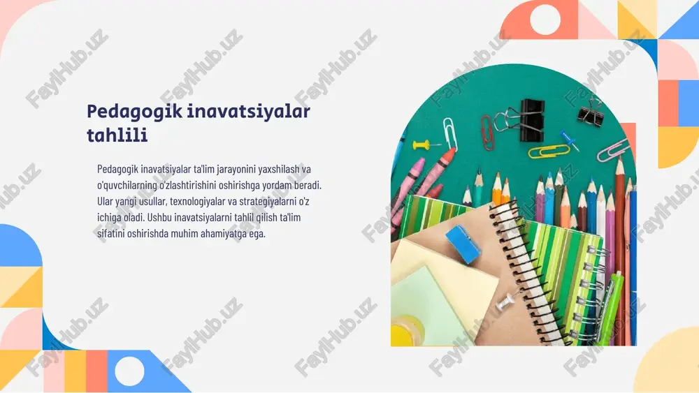 o'zbekiston respublikasi fanlar akademiyasi, 2023. 6. shodiev, u. inavatsiyalar: ta'lim jarayonida yangi yondashuvlar. o'zbekistonda ta'lim, 2021. e'tiboringiz uchun rahmat image1.jpg image2.jpg image3.jpg
