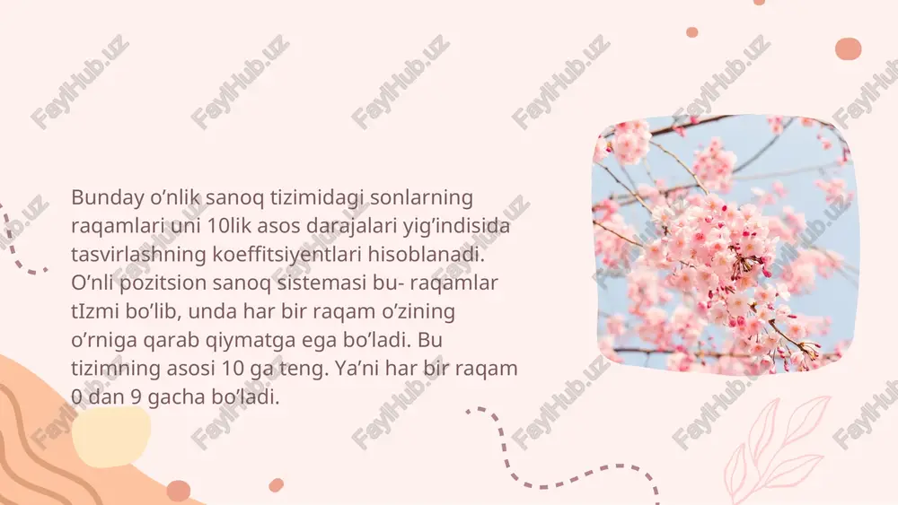 h9 ga bo’linish alomati-alomati- sonnisonni raqamlariraqamlari yig’indisi 9 gayig’indisi 9 ga bo’linishibo’linishi kerak.kerak.