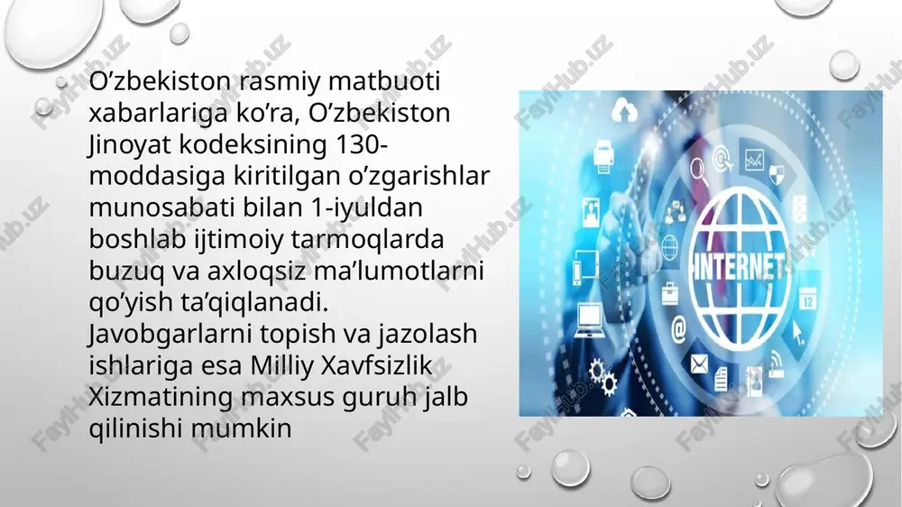 internet tarmog‘idan to‘g‘ri foydalanish slayd - Page 4