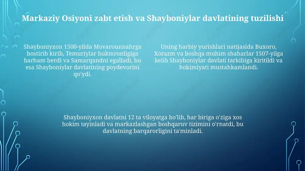 shayboniyxonning hayoti va hokimiyatga kelishi - Page 4