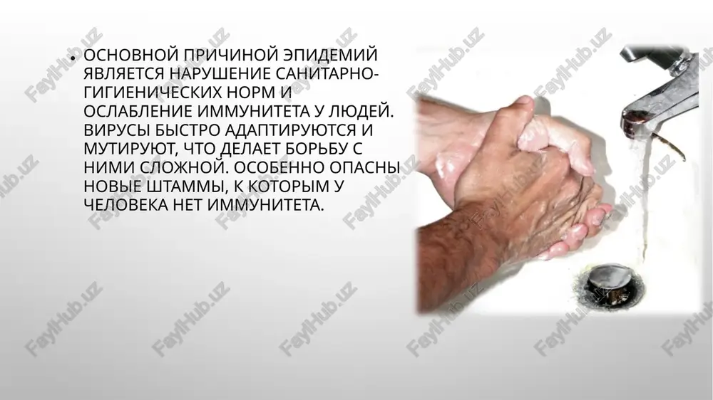 epidemiya (virusnie zabolevaniya) – globalnaya problema sovremennosti. gigiena meditsinskogo rabotnika - Page 4