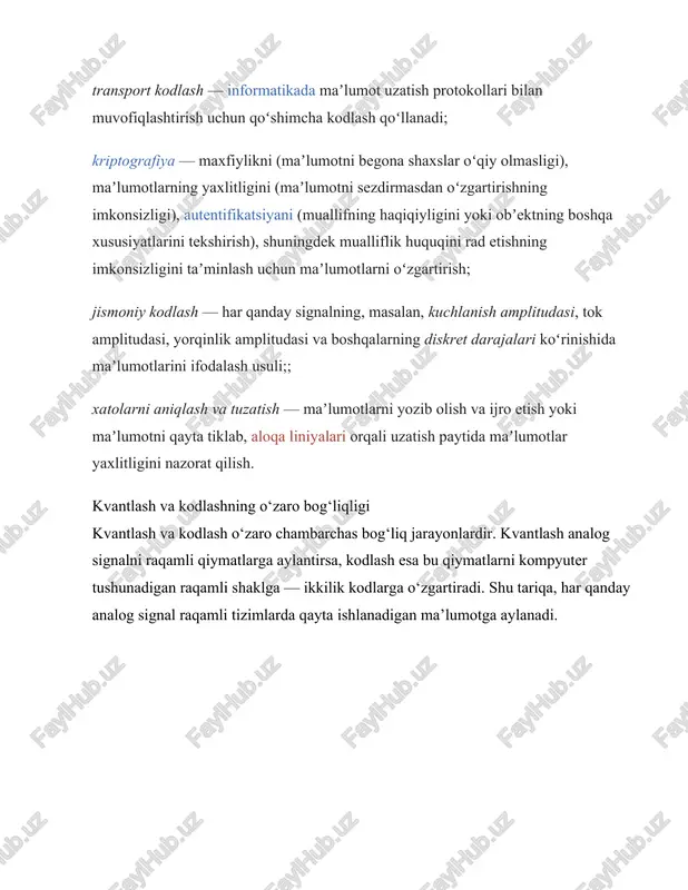 kvantlash va kodlash - Page 4