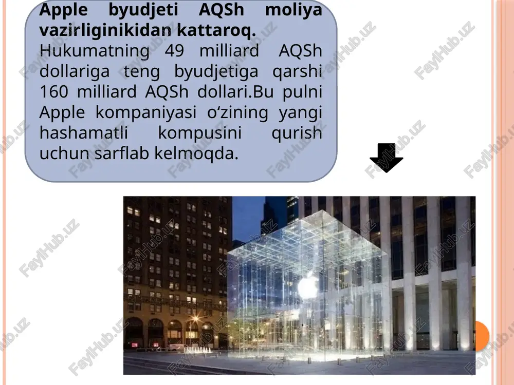 apple kompaniyasi investitsiyasi - Page 4